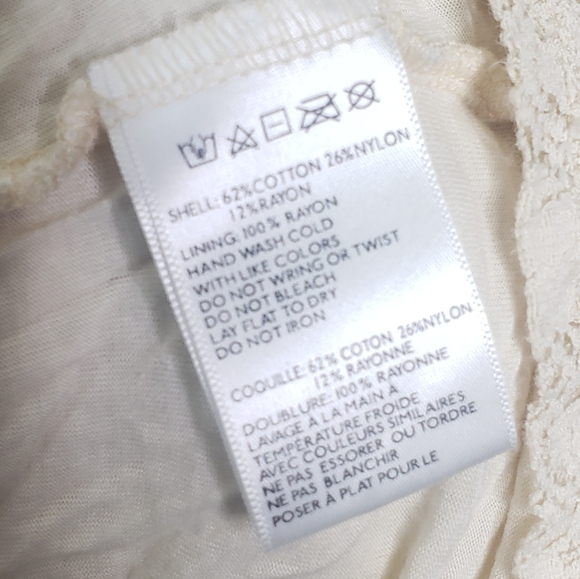 Urban Outfitters Staring at Stars Crochet Boho Festival Top Size Large - Picture 9 of 9